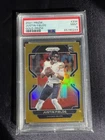 2021 Panini Prizm Justin Fields RC #334 Gold Prizm /10 PSA 9 MINT Jets Rare SSP