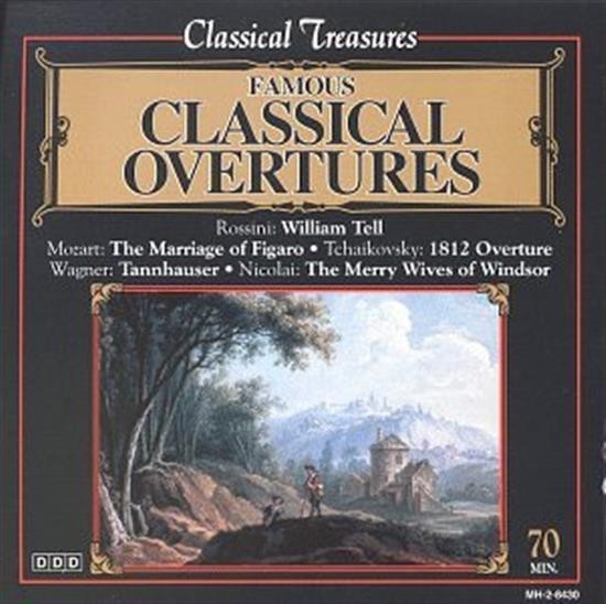 Classical Treasures: Famous Classical Overtures - Music CD - Famous Classical Ov