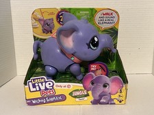 Little Live Pets My Walking Elephant Toots Toy Jungle Series New Box Worn
