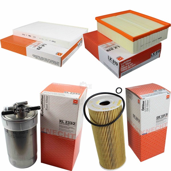 Mahle Kraftstofffilter KL 233/2 Innenraum LA 93 Luft LX 819 ÖLfilter OX 143D-image