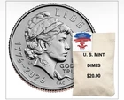 Semiquincentennial Dime 2026 Rolls and Bags ~ Emerging Liberty ~ PRESALE