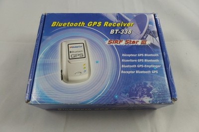 Retro GlobalSat BT-338 GPS Bluetooth Empfänger/SatNnav SiRF STAR III