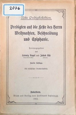 Predigten auf die Feste des Herrn: Weihnachten, Beschneidung und Epiphan 2150267