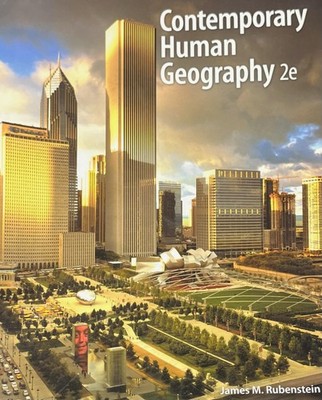 Contemporary Human Geography by Rubenstein