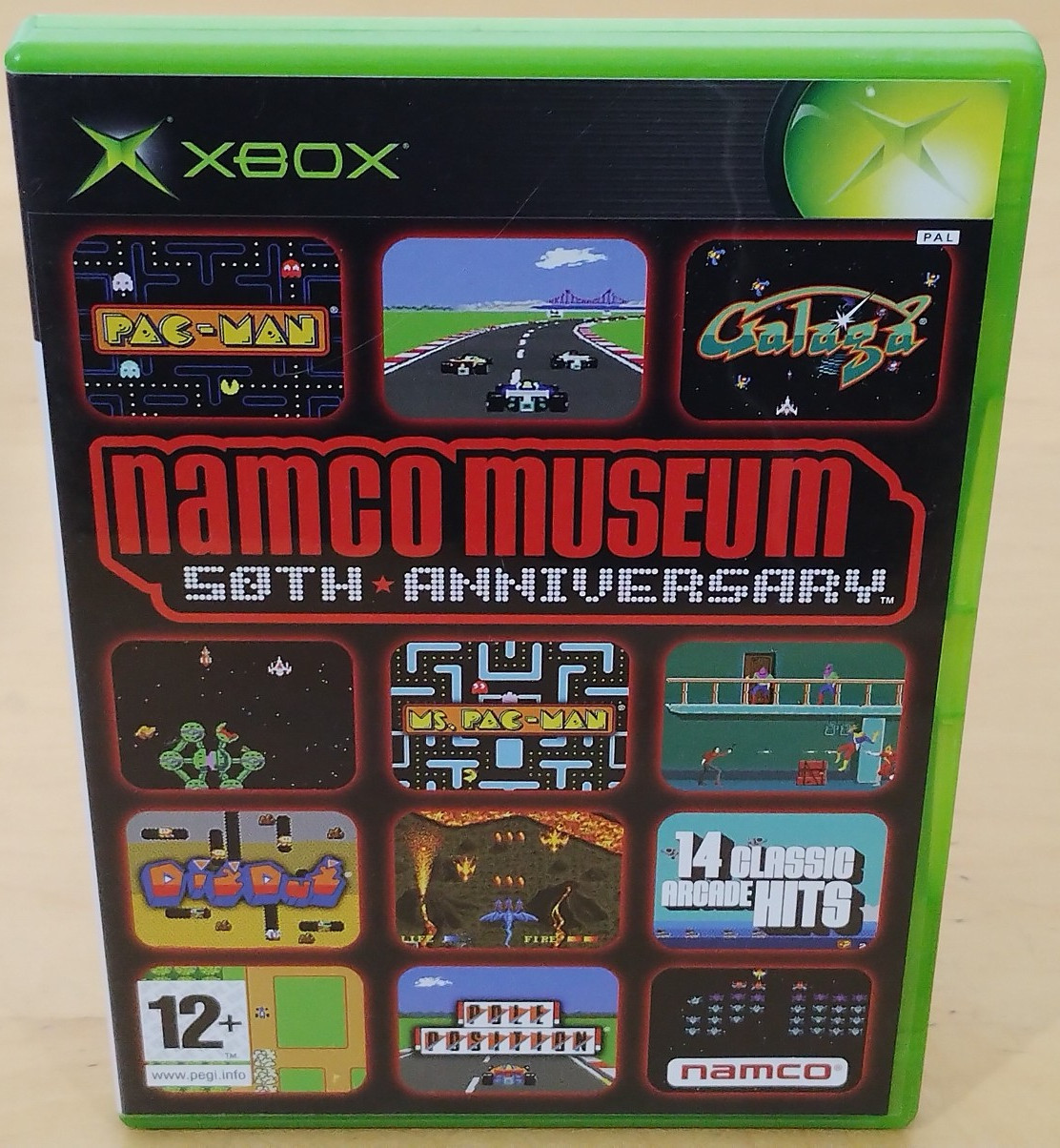 NAMCO Museum 50th Anniversary for Microsoft XBOX Complete In VGC