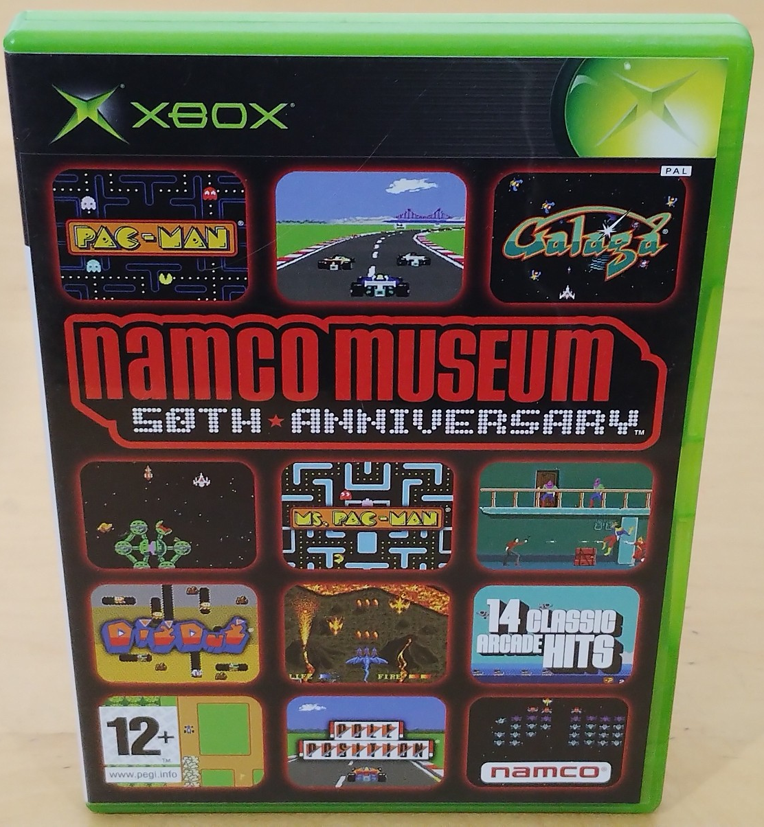 NAMCO Museum 50th Anniversary for Microsoft XBOX Complete In VGC