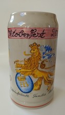 Hofbr&auml;u Festzelt Oktoberfest 2007 Ma&szlig;krug Steinzeug Entwurf Edmund Stoiber
