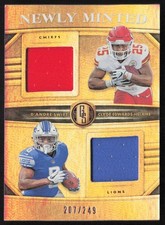 2020 Gold Standard Newly Minted 207/249 D'Andre Swift Clyde Edwards-Helaire JM9