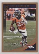 2018 Panini Donruss Press Proof Bronze Chris Harris Jr #89 0d2