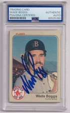 Wade Boggs Cards, Rookie Cards and Autographed Memorabilia Guide 40