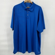 Champion Golf Men's Polo Shirt Size 2XL Blue Short Sleeve Duo Dry
