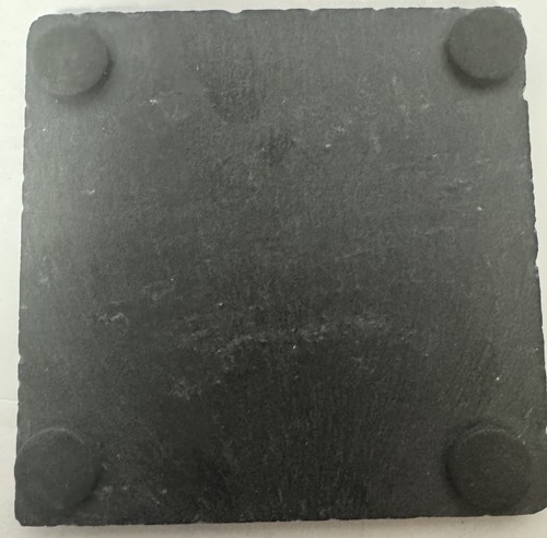 Posavasos de pizarra Nirvana grabados con láser - Kurt Cobain - Juego de 4 - Gran regalo para ventilador - Imagen 6 de 6