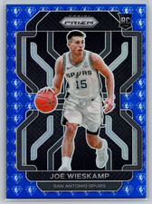 Joe Wieskamp 2021-22 Panini Prizm NBA 75th Anniversary Rookie #322 Spurs