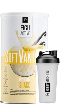 LR FIGUACTIVE Soft Vanilla Shake Diät, incl. SHAKER - Bild 1 von 2