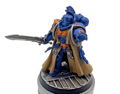 Warhammer 40k Space Marines Librarian Ultramarines Painted Games Workshop 40 k