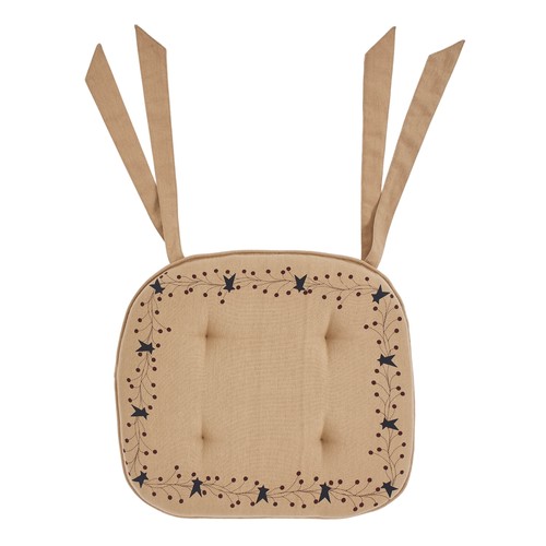 Pip Vinestar Chair Pad 16.5x18 VHC Brands - Picture 3 of 6