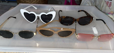 Lot Of 5 Women  s Sunglasses Diff Brands H M And More