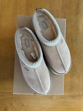 UGG Tazz Mustard Seed Women's Size 7 Platform Slippers - Beige