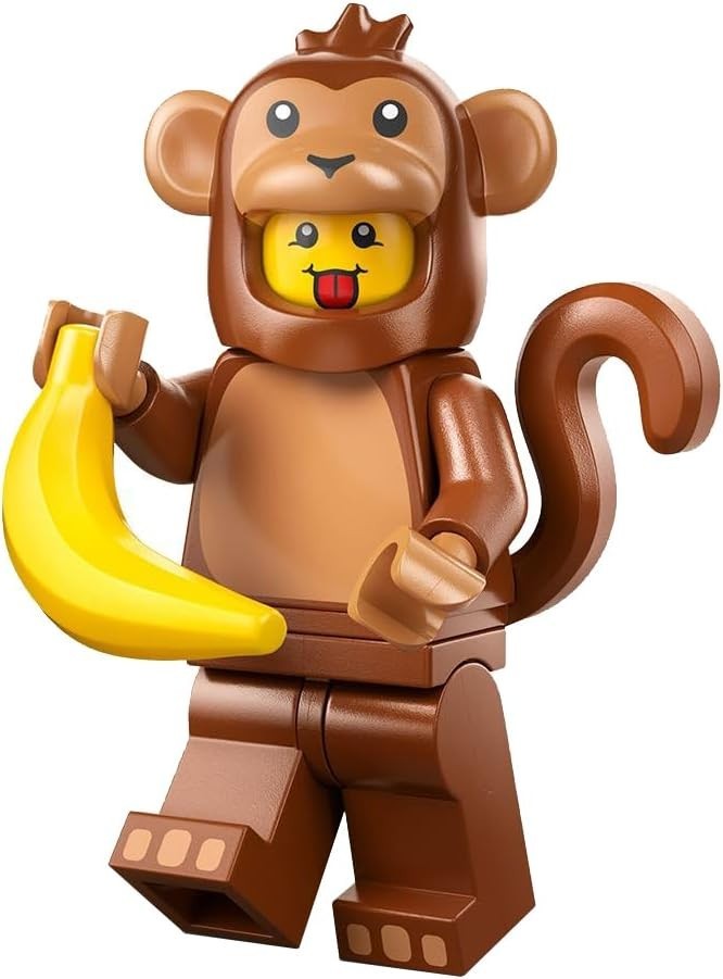 LEGO Collectible Minifigures Series 28 Monkey Costume Minifigure 71051 - Ages 6+