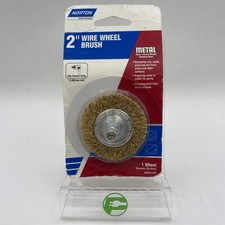 New Norton 2" Wire Wheel Brush 50591-38