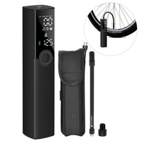 Smart Electric Bicycle Pump Portable Air Compressor Bike Tire Inflator USB