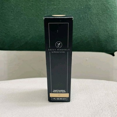 Savvy Minerals by Young Living Liquid Foundation Shade C1  1FL OZ