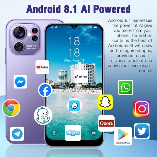 New S23 Ultra 4G Global Unlocked Smartphone 6.3" Android Cellphone Dual SIM - Picture 17 of 21
