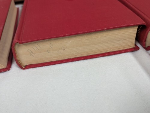 Antique 1909-1910 Red Hardcovers ~ Harvard Classics ~ Complete 52 Vol Set ~ VGC - Picture 21 of 22