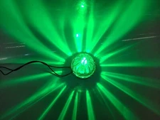 JML 1157 DARK GREEN LED Bulb ONLY 2 Wire for Watermelon Glass Lens (SET/2)