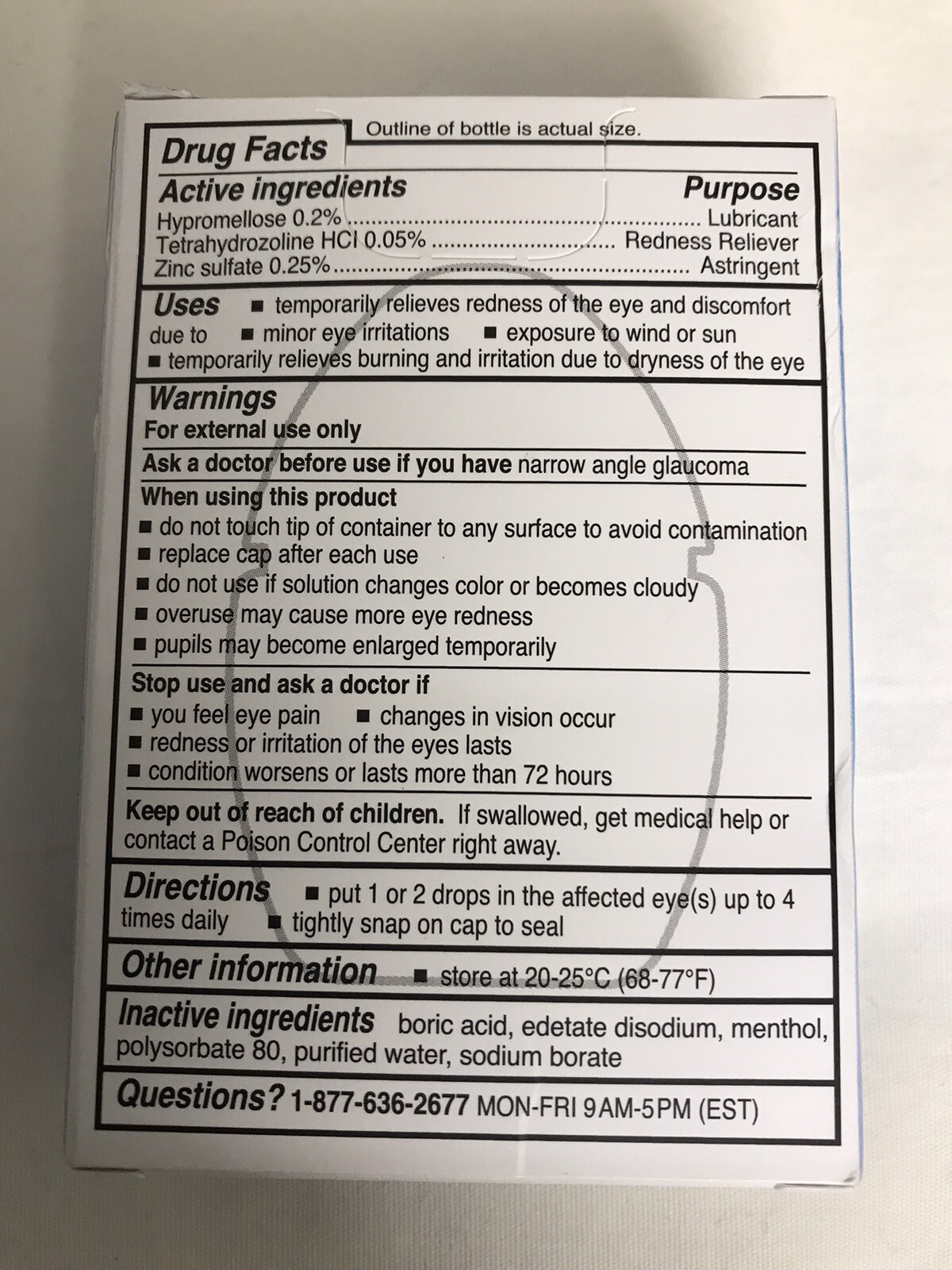 Rohto Cooling Eye Drops Ice All In One 8 Symptom Dry Itchy Relief 0.4 fl oz