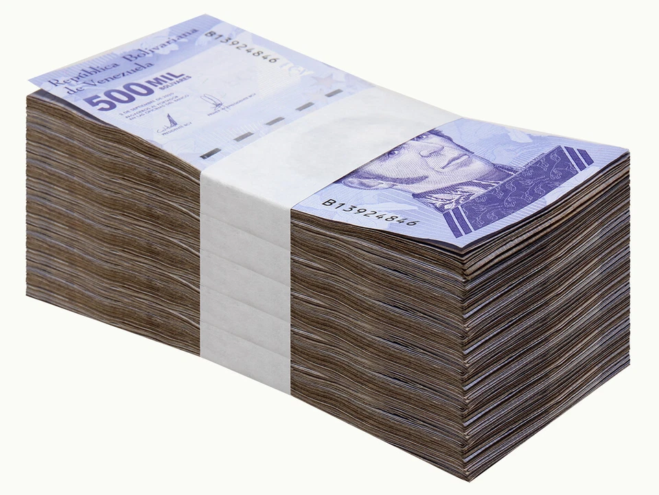 Venezuela 500 Mil Bolívar Soberano 2020 CIRCULADO X 1000 PIEZAS ¡Paquete VENDEDOR DE EE. UU.! Foto 2 de 3