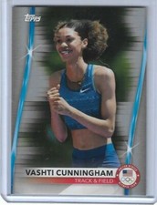 2020 TOPPS OLYMPICS VASHTI CUNNINGHAM 