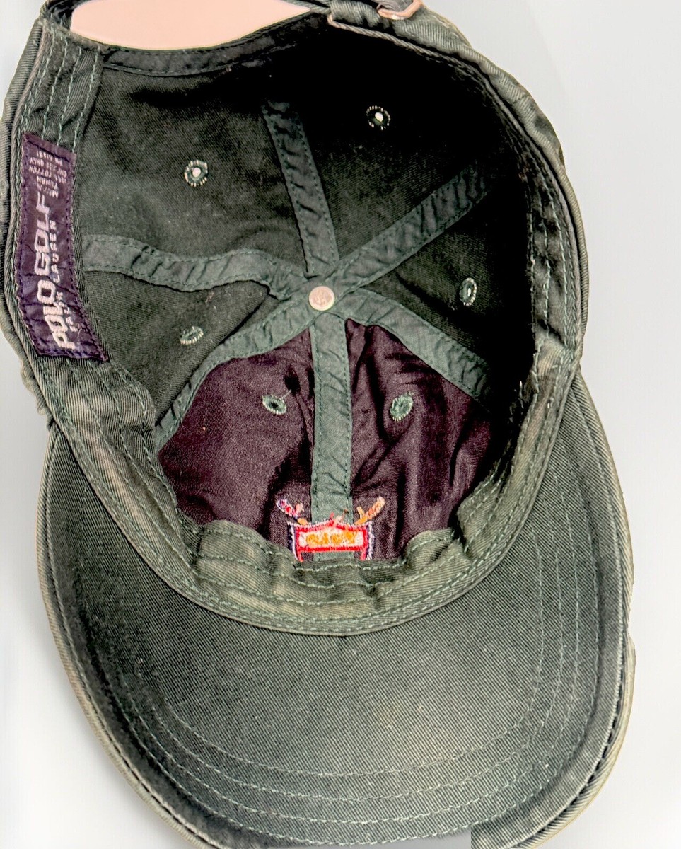 Polo Ralph Lauren Baseball Cap Golf HAT Cap MADE IN TAIWAN Vintage