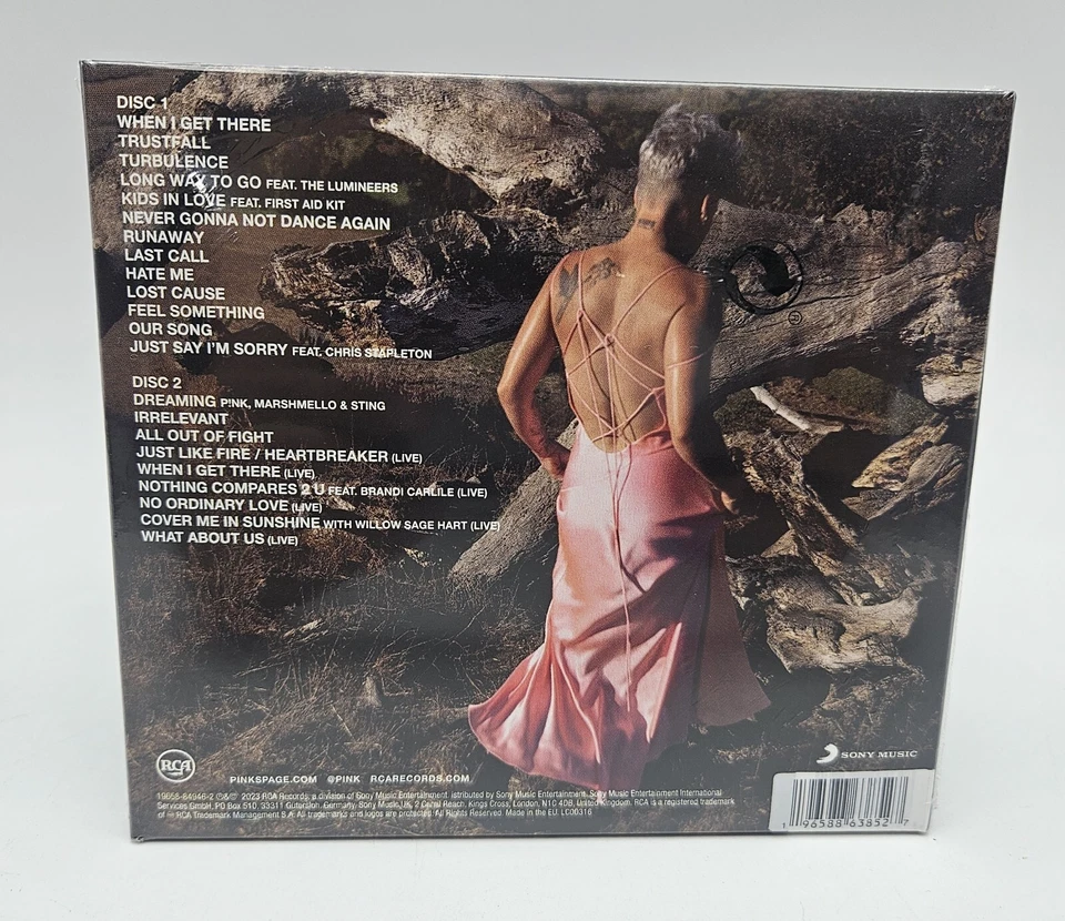 Pink Trustfall Tour Deluxe Edition CD 2023 2 CDs Englisch Neu Blitzversand ✅ - Bild 2 von 2
