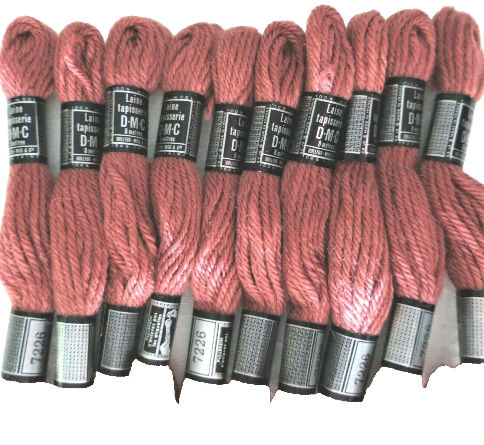 Brown Lot Crewel Embroidery Threads