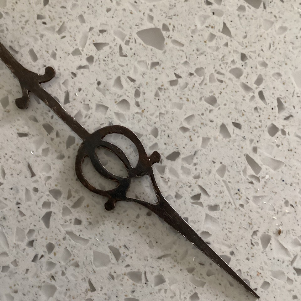 Antique Longcase GRANDFATHER CLOCK Steel Minute Hand. Free Postage. eBay