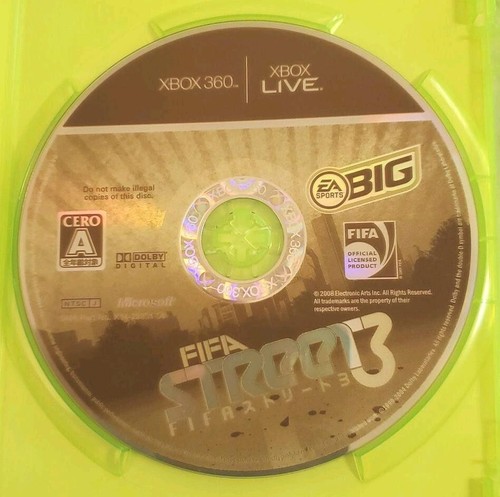 Xbox360 FIFA Street 3 Japanese Games With Box Tested Genuine - Picture 3 of 3