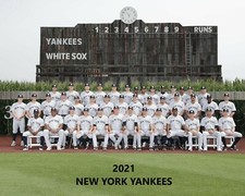 2021 NEW YORK YANKEES 8X10 TEAM PHOTO BASEBALL PICTURE NY MLB FIELD OF DREAMS