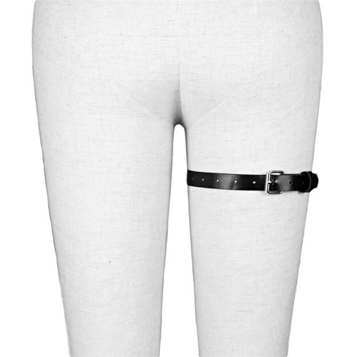 Sexy Women PU Leather Leg Harness Body Garter Belt Strap Waist Thigh Suspender - Imagen 4 de 4