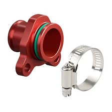 Aluminum Water Hose Fitting For BMW 325i 330i 525i 525xi 528i 528xi 530i 530xi