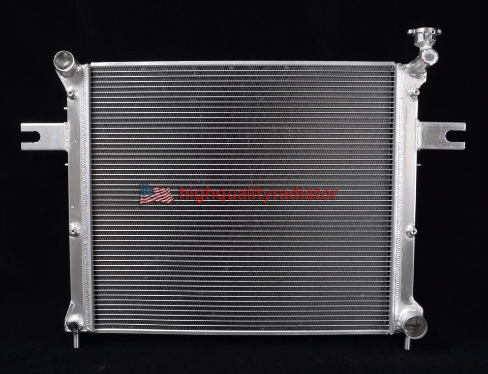 All Aluminum Radiator For 2005-2010 Jeep Grand Cherokee 3.7L 4.7L 6.1L 3.0L 3Row Foto 3 de 4