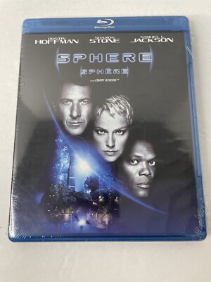 Sphere (1998) Blu-ray New Dustin Hoffman Sharon Stone Samuel L. Jackson