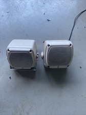 Poly-Planar MA-840 80 Watt Subcompact Box Speaker - White MA840W