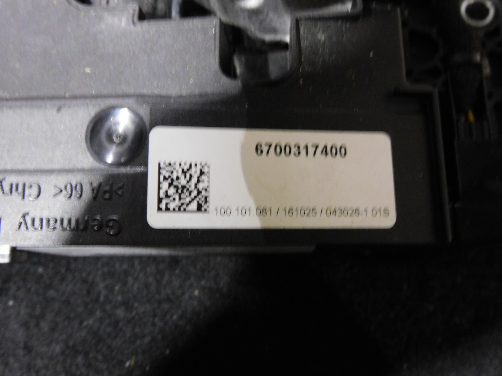 2014-17 MASERATI GHIBLI AUTOMATIC FLOOR GEAR SELECTOR SHIFTER 6700317400