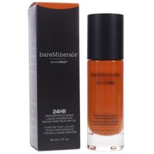 BAREMINERALS Barepro Performance Wear Liquid Foundation- SHADE: Maple 24.5 -1 Oz