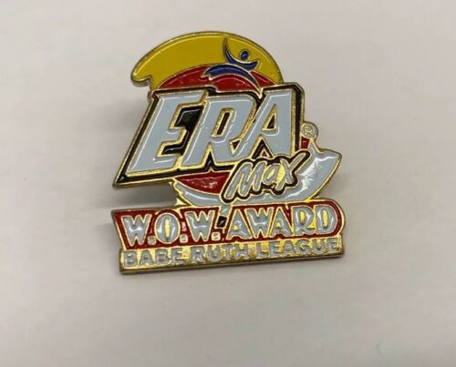 Individual Player ERA Max W.O.W. Award Babe Ruth League Lapel Pin - Picture 2 of 5