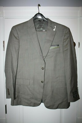 NWT JOS A BANK SUIT Traveler Collection Tailored Fit Light Oil
