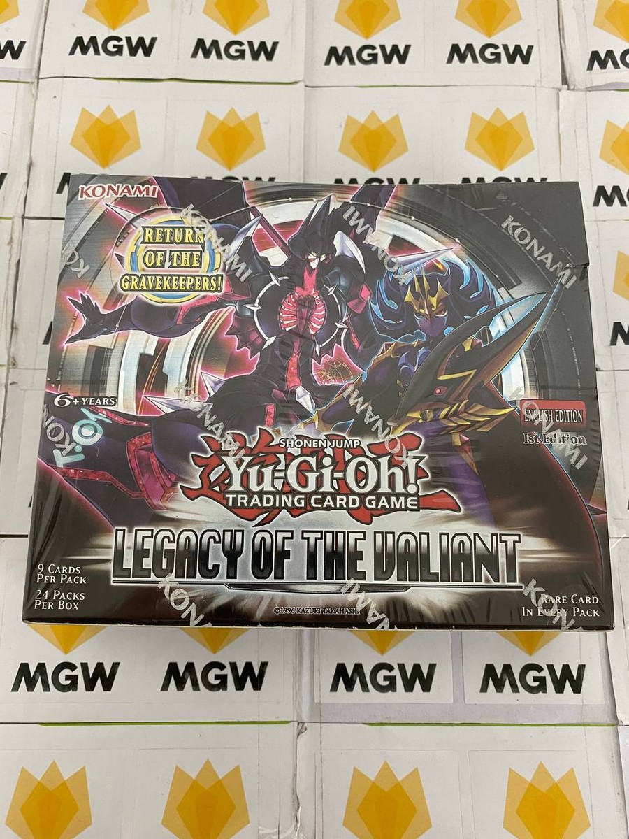 legacy of the valiant booster box Amazon.com: Konami Yu-Gi-Oh! TCG: Legacy of The Valiant Booster Pack : Toys  & Games main image 1