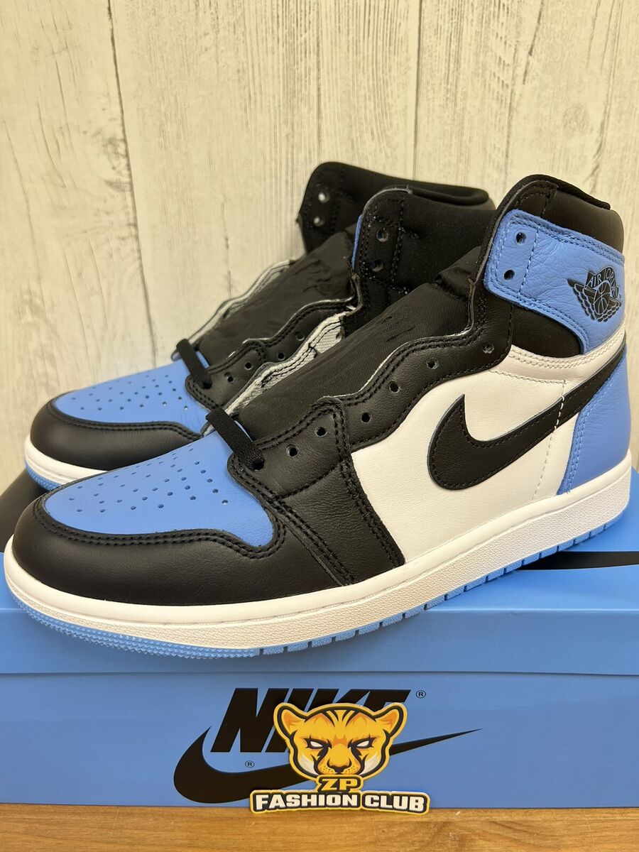 Air Jordan 1 Retro High OG UNC Toe University Blue DZ5485-400 MEN SIZE 4-15