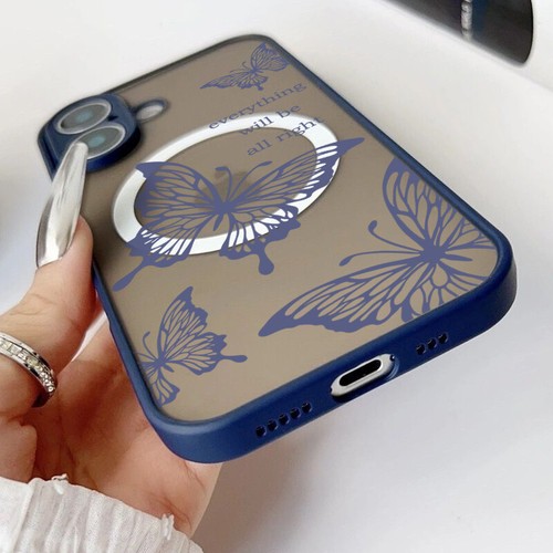 For iPhone 16 Pro Max 15 14 13 12 11 7 8 Magsafe Acrylic Shockproof Case Cover - Picture 5 of 18